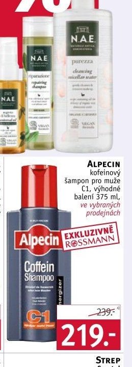 Alpecin kofeinový šampon pro muže C1 375 ml