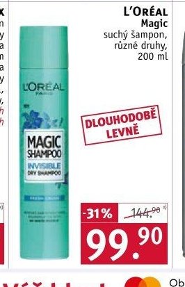 L'ORÉAL Magic suchý šampon