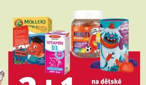 Möller's, Terezia, Multi Vitamin doplňky stravy