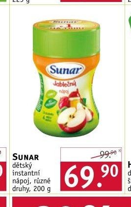 SUNAR dětský instantní nápoj, 200 g