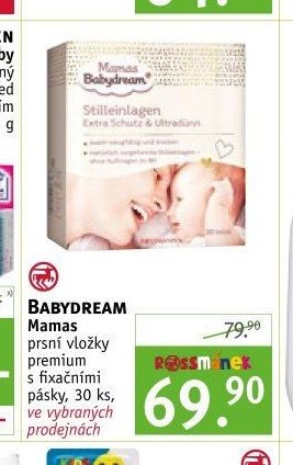 BABYDREAM Mamas prsní vložky