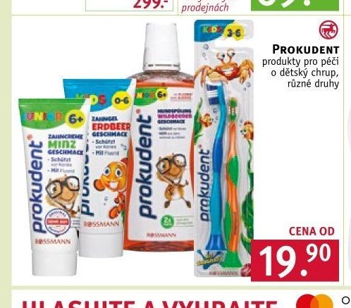 PROKUDENT produkty pro péči o dětský chrup