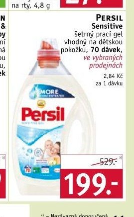 PERSIL Sensitive šetrný prací gel
