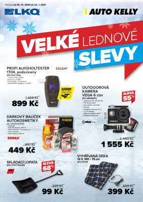 aktuální leták Auto Kelly 1.1.2021-25.1.2021