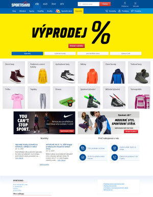 aktuální leták Sportisimo 6.1.2021-12.1.2021