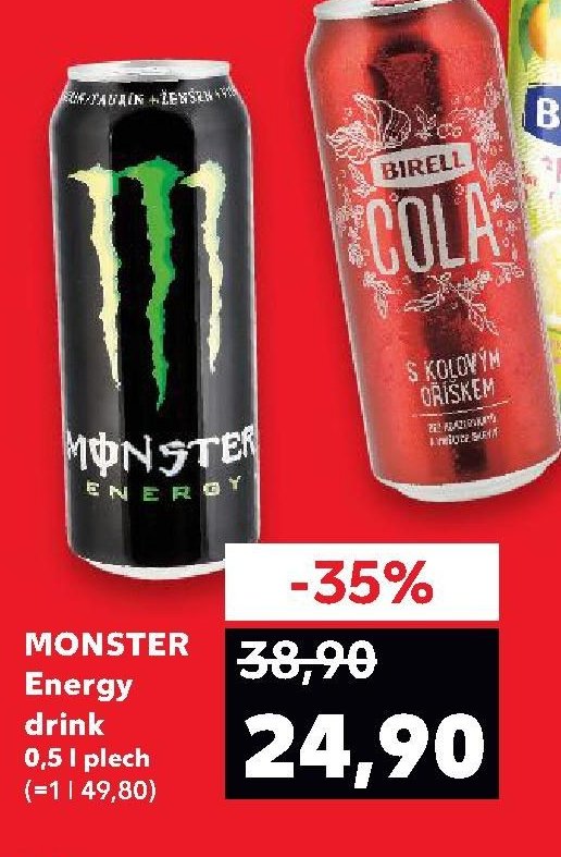 MONSTER Energy drink 0,5 l plech