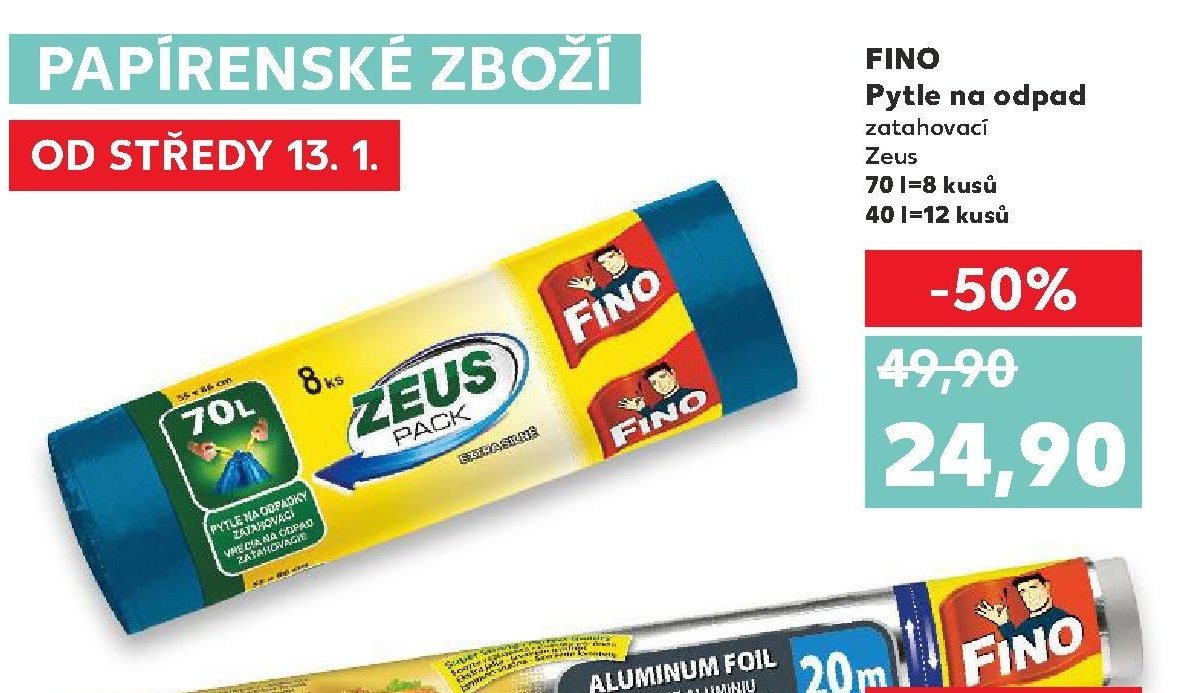 FINO Pytle na odpad