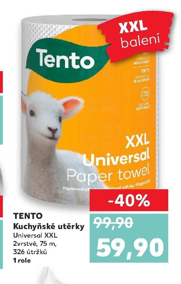 TENTO Kuchyňské utěrky Universal XXL