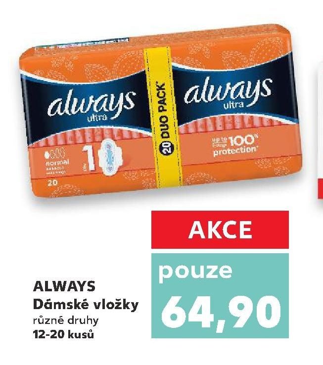 ALWAYS Dámské vložky