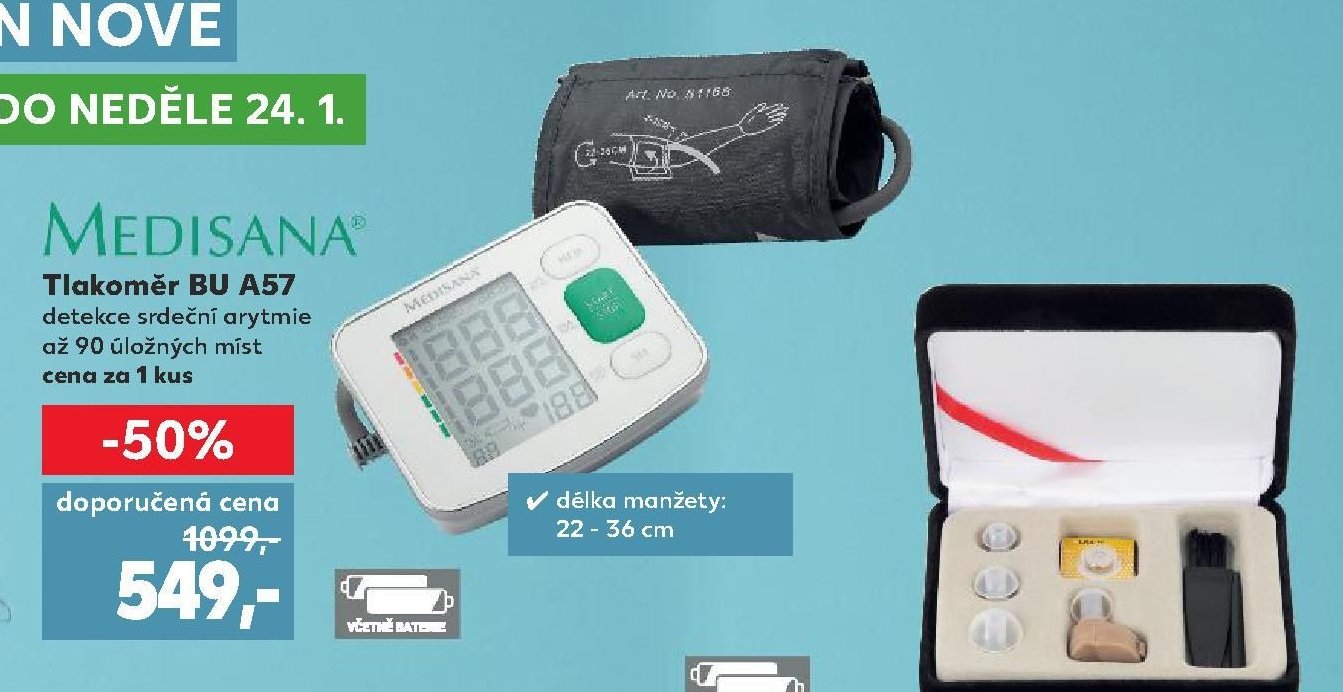 Medisana Tlakoměr BU A57