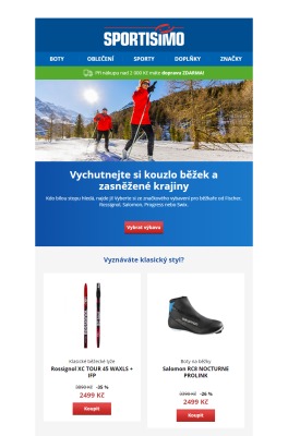 aktuální leták Sportisimo 10.1.2021-15.1.2021