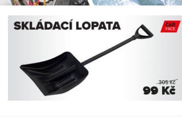 Skládací lopata