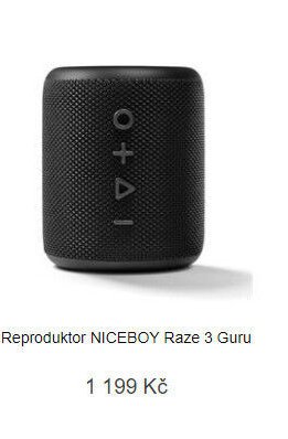 Reproduktor NICEBOY Raze 3 Guru