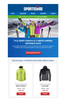 aktuální leták Sportisimo 14.1.2021-19.1.2021