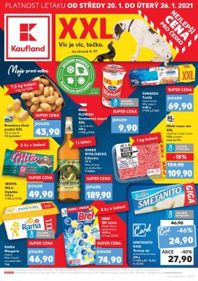 aktuální leták Kaufland 20.1.2021-26.1.2021