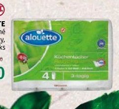 ALOUETTE recyklované kuchyňské utěrky, 3vrstvé, 4 ks