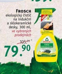 FROSCH ekologický čistič na indukční desky