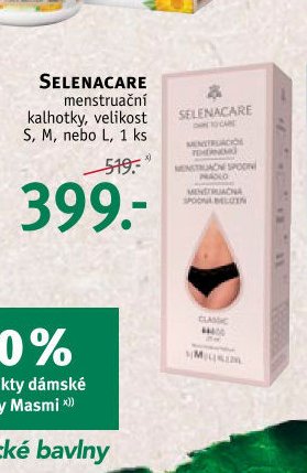 Selenacare menstruační kalhotky