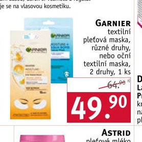 GARNIER textilní pleťová maska