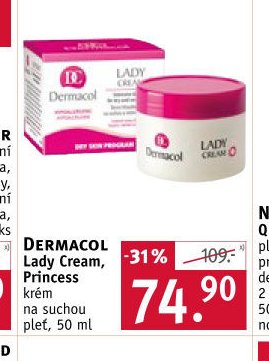 DERMACOL Lady Cream, Princess krém