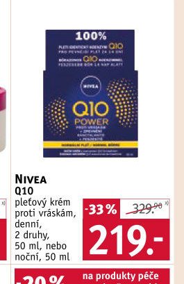 NIVEA Q10 pleťový krém