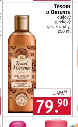 TESORI D'ORIENTE sprchový gel