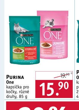 Purina One kapsička pro kočky, různé druhy, 85 g