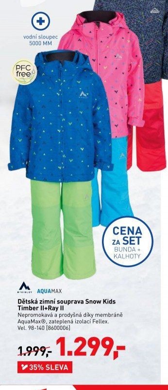 Dětská zimní souprava Snow Kids Timber II+Ray II