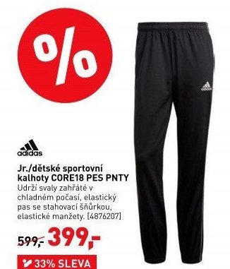 Jr./dětské sportovní kalhoty CORE18 PES PNTY