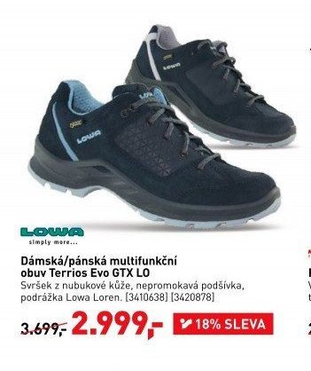 Dámská/pánská multifunkční obuv Terrios Evo GTX LO
