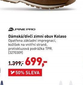 Dámská/dívčí zimní obuv Kolaso