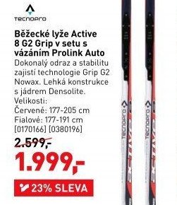 Běžecké lyže Active 8 G2 Grip v setu s vázáním Prolink Auto