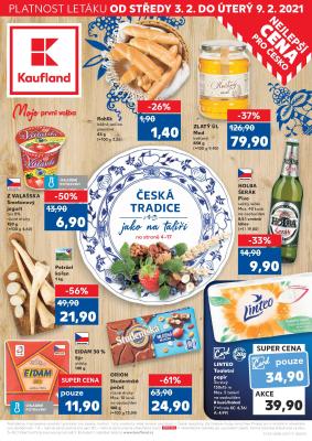aktuální leták Kaufland 3.2.2021-9.2.2021
