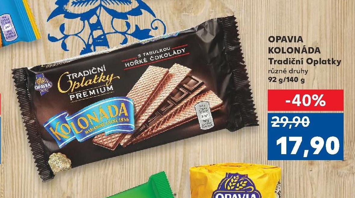 OPAVIA KOLONÁDA Tradiční Oplatky