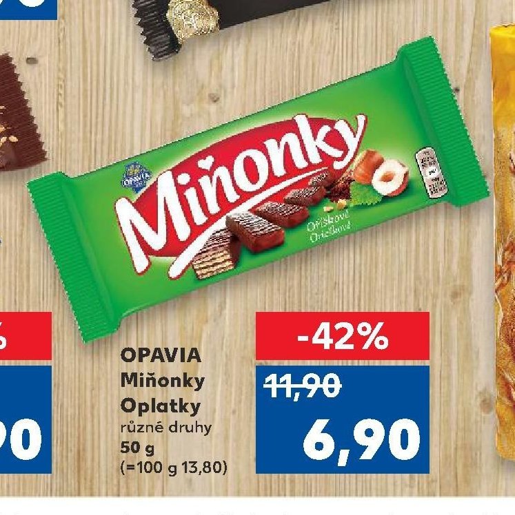OPAVIA Miňonky Oplatky