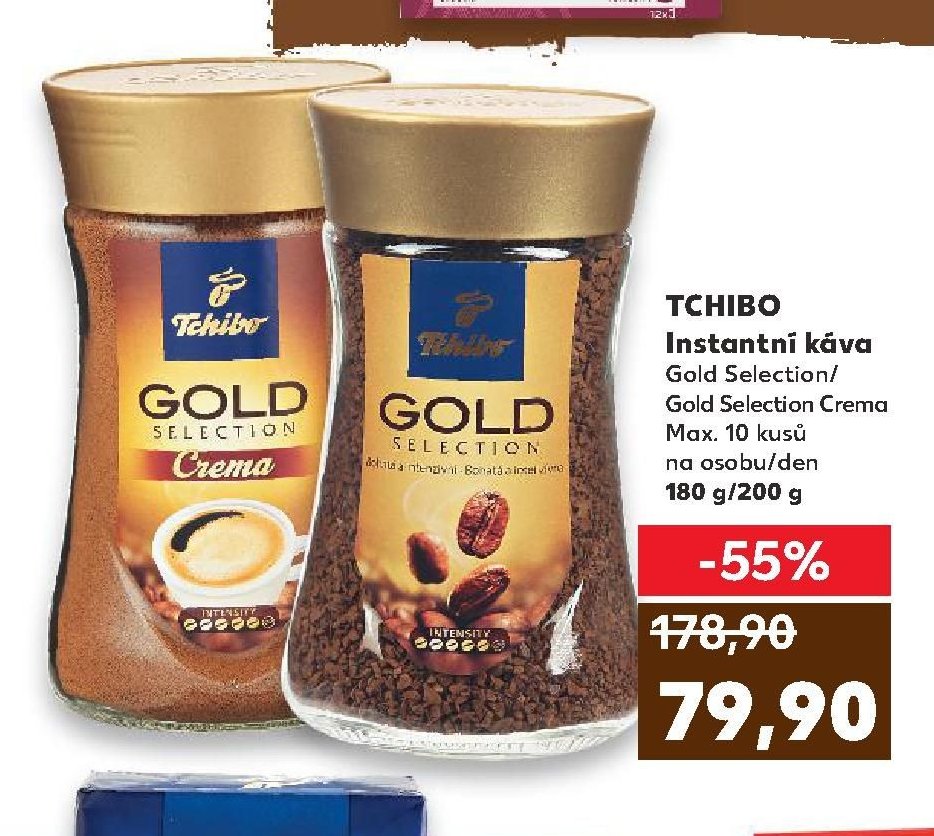 TCHIBO Instantní káva Gold Selection/ Gold Selection Crema