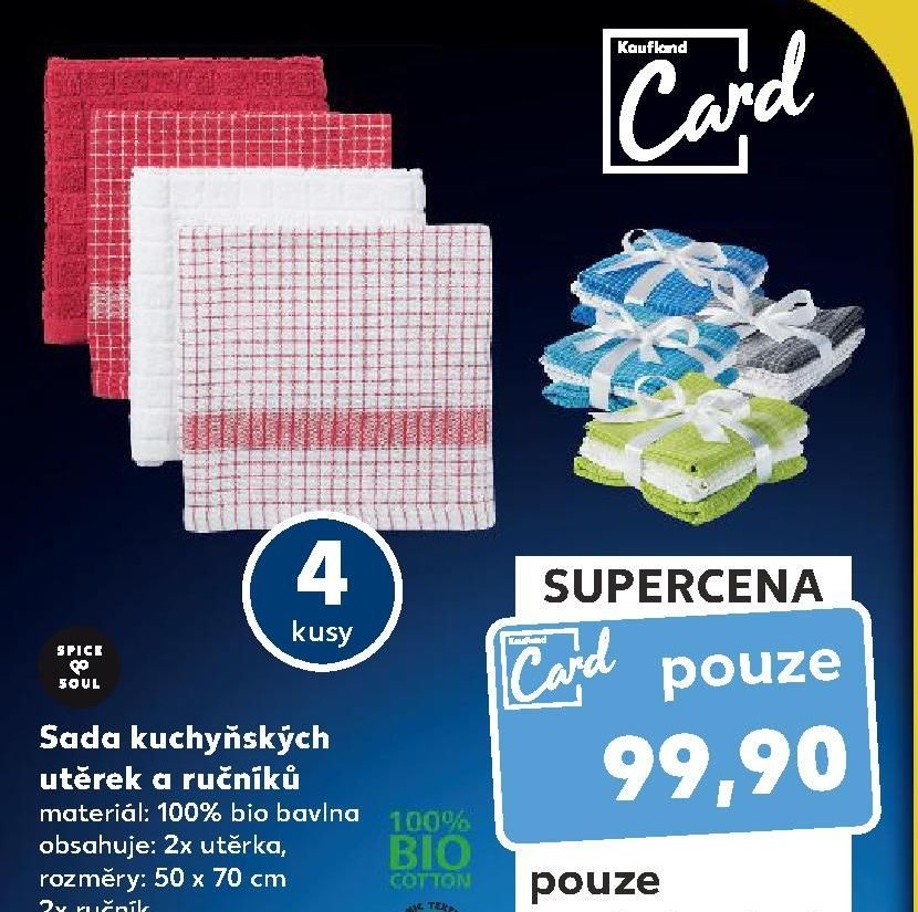 Sada kuchyňských utěrek a ručníků
