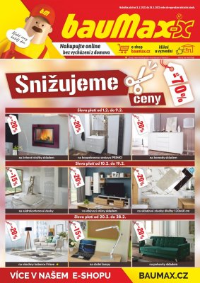 aktuální leták bauMax 1.2.2021-28.2.2021