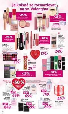 aktuální leták ROSSMANN drogerie 3.2.2021-16.2.2021