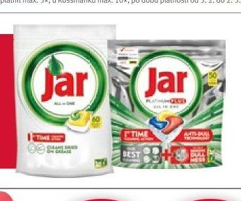 tablety do myčky Jar