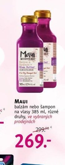 MAUI balzám nebo šampon