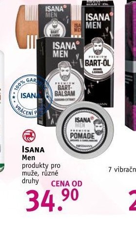ISANA Men produkty