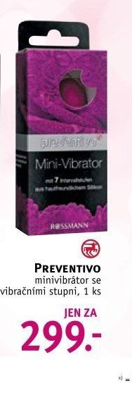 PREVENTIVO minivibrátor