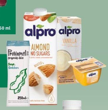 Alpro a Provamel produkty
