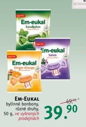 Em-Eukal bylinné bonbony