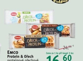 Emco Protein & Ořech tyčinky