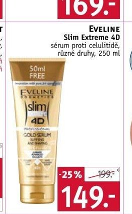 Eveline Slim Extreme 4D sérum proti celulitidě