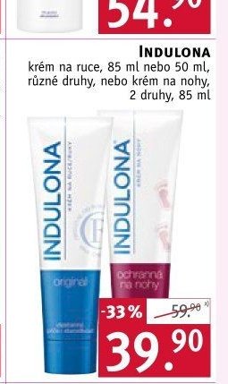 Indulona krém na ruce nebo na nohy