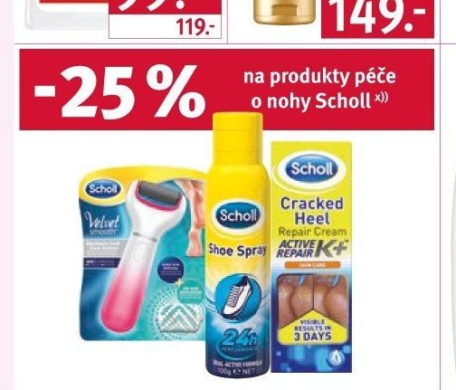 Scholl produkty péče o nohy
