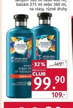 Herbal Essences šampon nebo balzám